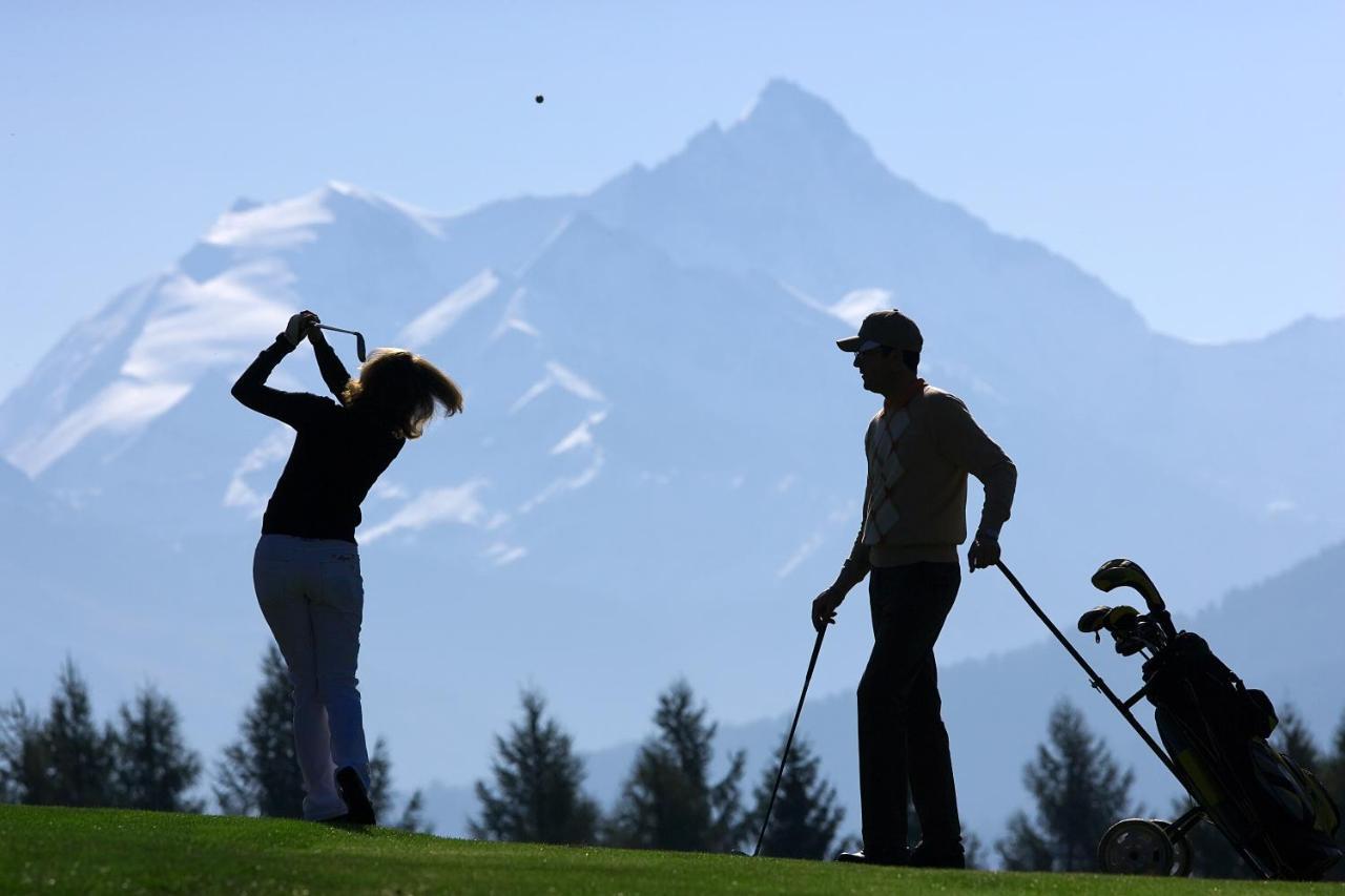 Chalet Diognysos B&B, Boutique Hotel & Wellness Crans-Montana Exterior foto