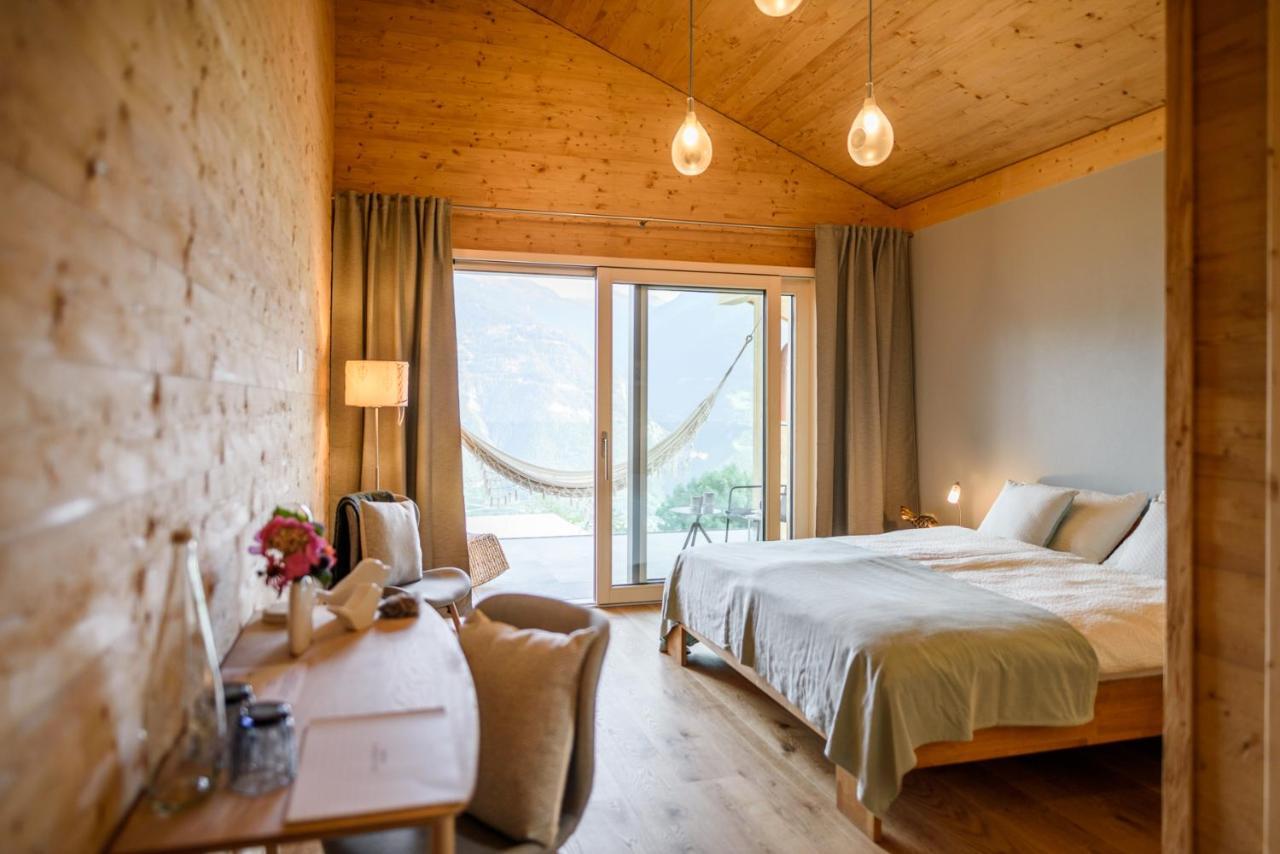 Chalet Diognysos B&B, Boutique Hotel & Wellness Crans-Montana Exterior foto
